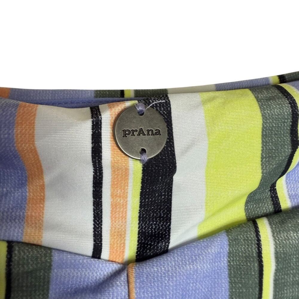 Prana‎ Presolana Bottom Bikini Women L Morning Glory Stripe NWT Swim Beach - Picture 3 of 8